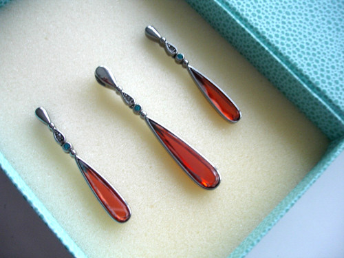 Pierre lang set - pierre, orecchini