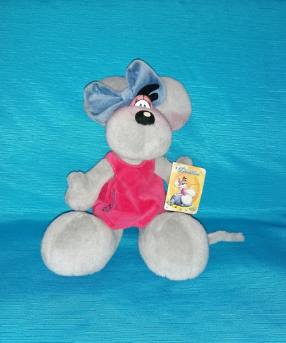 Diddlina peluche grigia