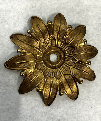 Antico lampadario ottone