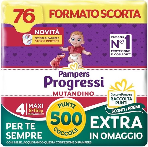 Pampers progressi mutandino - pampers,