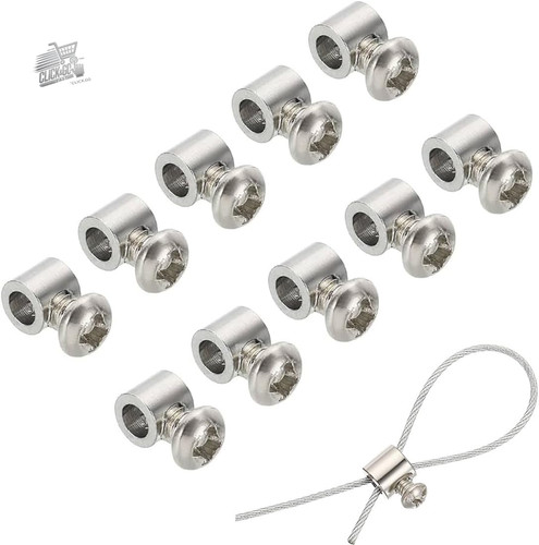 Morsetti fune acciaio inox - 10,