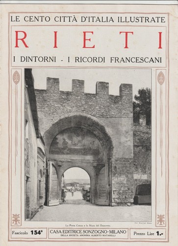 Rieti cento citta d italia - -, citta'