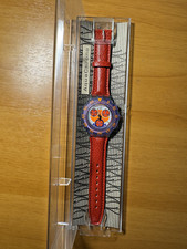 Swatch aquachrono sdk 106 - , red