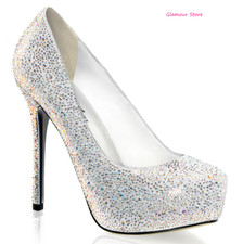 Sexy Scarpe Decolletè Bianca