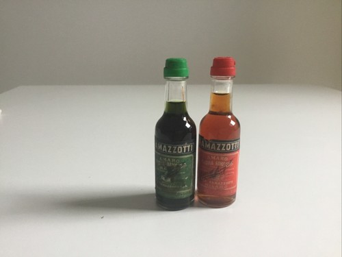 Lotto due bottigliette amaro - lotto,