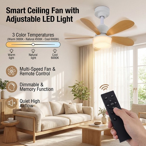 Ventilatore soffitto led - ventilatore,