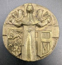 Medaglia Papa Giovanni Paolo II 1979 Belluno Ø 71 mm Peso 169 g Papa Wojtyla