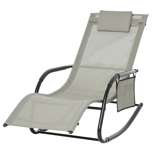 Outsunny poltrona dondolo da - a,