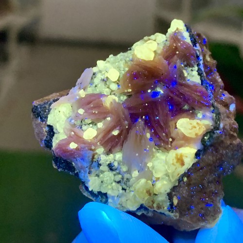 41g cerussite naturale barite - 41g, naturale+barite