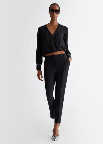 Pantalone donna liu nero - liu,