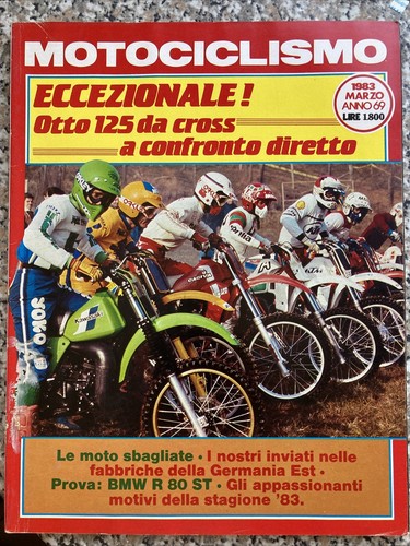 Motociclismo marzo 1983 125 - motociclismo,
