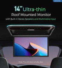 Schermo 14" FHD Auto TV Tetto