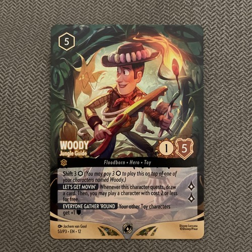Disney lorcana tcg woody - disney,