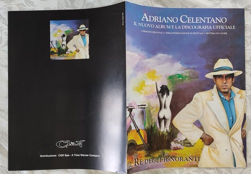 Adriano celentano depliant - celentano,