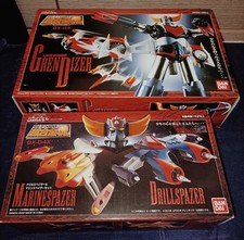 BANDAI UFO ROBO GRENDIZER GX-04 + GX-04X MARINE/DRILL SPAZER Soul Of Chogokin