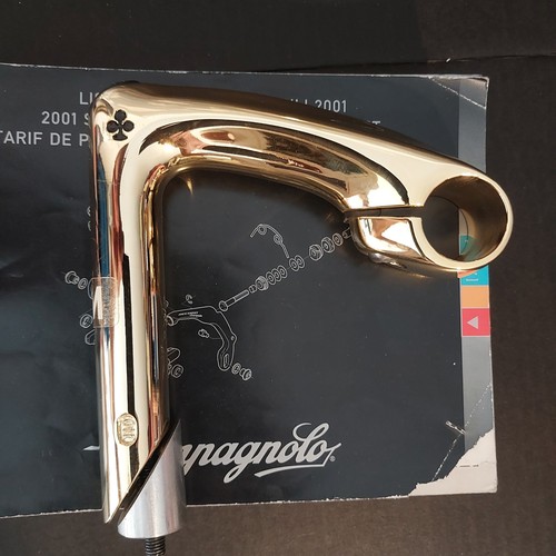 Colnago gold stem itm rare - gold,