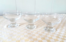 SET 3 coppe Vintage in vetro