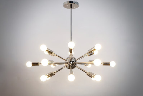 Lampadario moderno fatto - moderno, a