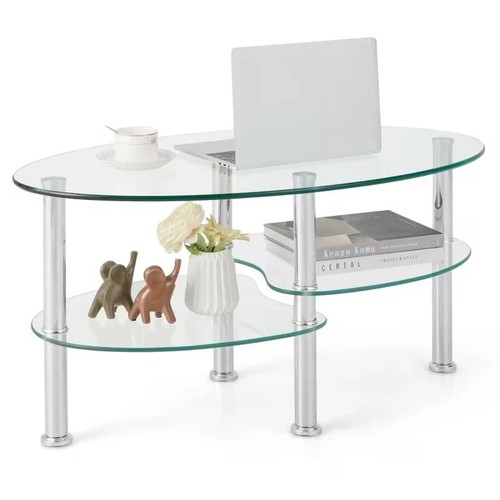 Modern tempered glass coffee - modern,