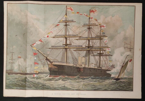 Royal salute off spithead - off, nave