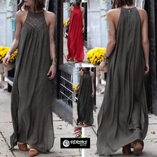 Vestito Donna Estate Abito Lungo Copricostume Woman Maxi Summer Dress 110408