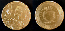 MALTA moneta da  0,50