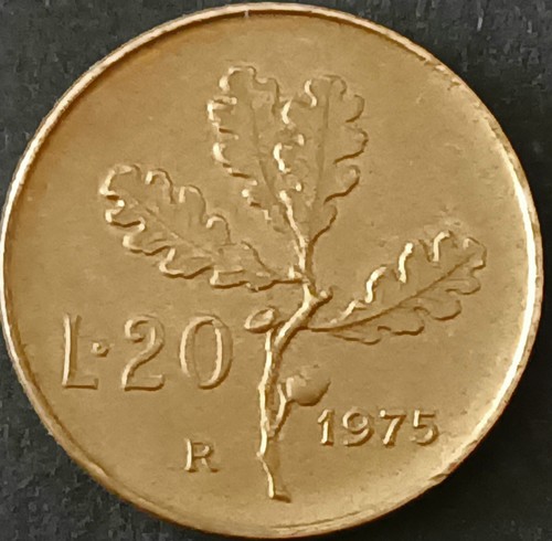 Italia moneta lire - moneta, 1975