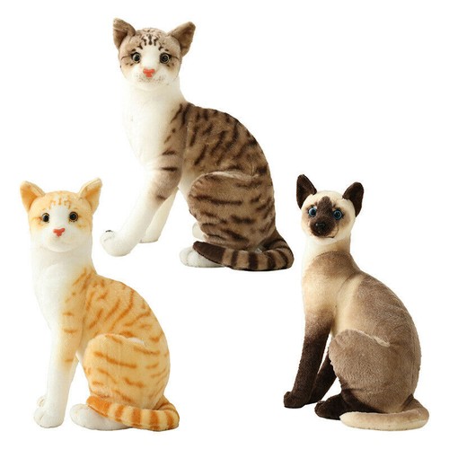 Peluche gatto realistico