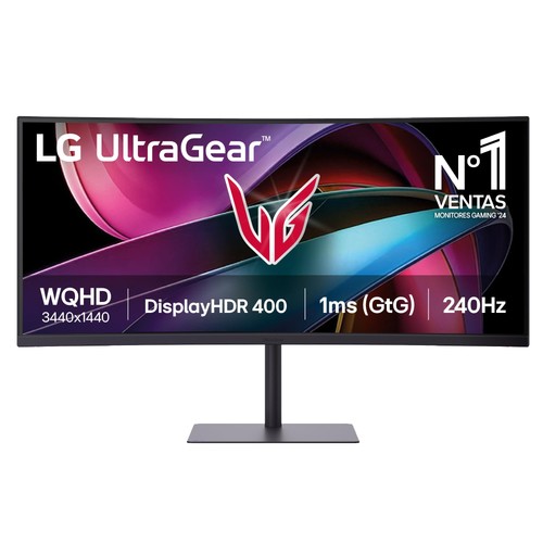 Monitor gaming curvo - curvo, 34