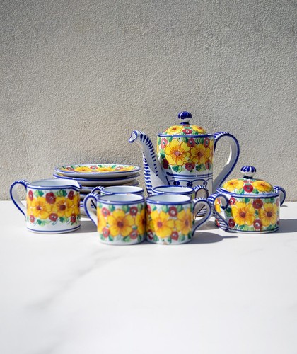 Servizio caffè vintage - , in