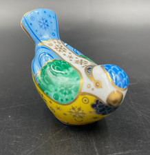 RARA FIGURA STATUA STATUETTA SOPRAMMOBILE PARIS ROYAL UCCELLO MINI DIPINTA MANO