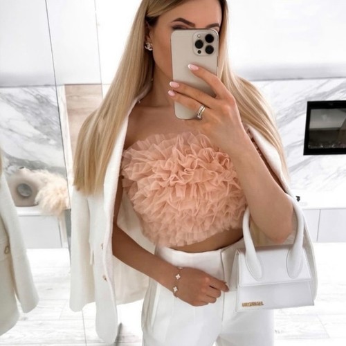 Top tubino zara - zara, tulle