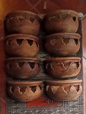 8 Applique in terracotta firmate Nicolò Giuliano