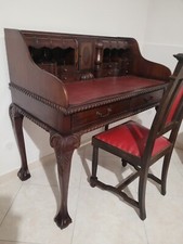 Scrittoio Antico Stile Inglese Chippendale del 900