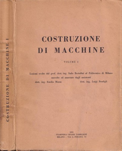 Costruzione macchine vol - di,