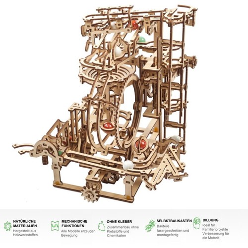 Ugears stufenbahn pista - ugears, biglie