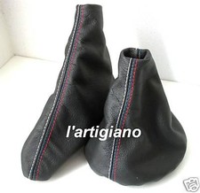 BMW E34 E36 E46 M3 CUFFIA CAMBIO/FRENO PELLE/LEATHER
