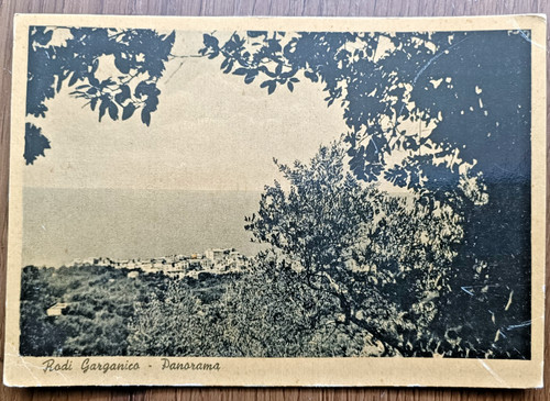 Cartolina rodi garganico - di,