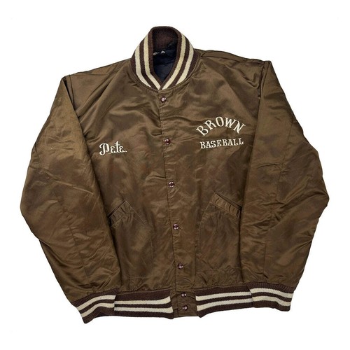 Giacca baseball marrone - da,