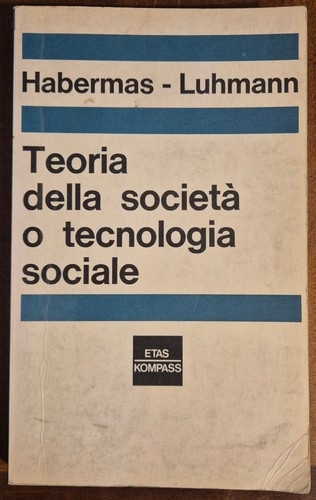 Teoria della società - , o