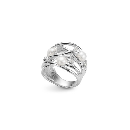 Anello argento 925 bianco - argento,