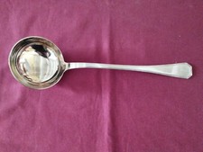 1 Cucchiaio Da Minestra In Metallo Argentato Christofle Modello America 4