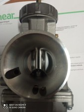 Carburatore Keihin 36 colore argento utilizzabile per moto da competizione