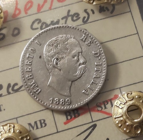 Umberto centesimi 1889 - umberto,