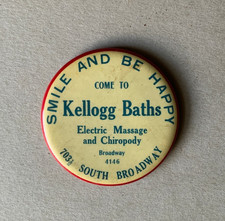 Vecchio specchio pubblicitario