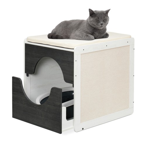 Armadietto per gatti - , lettiera