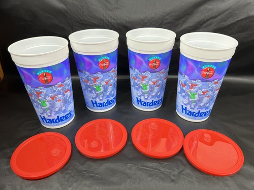 Bicchiere plastica hardees - in,