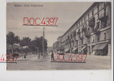 MILANO CORSO INDIPENDENZA CON TRAM ANIMATA FPV 1925 SUPER