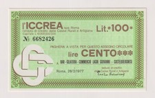 Miniassegni  28.02.77 BAR - GELATERIA - COMMERCIO - Rif. ICCREA 291