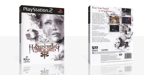 Haunting ground ps2 game case - ps2,